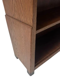 Art Deco Amsterdamse School Open Bookcase by Willem Penaat for Metz & Co., 1920s